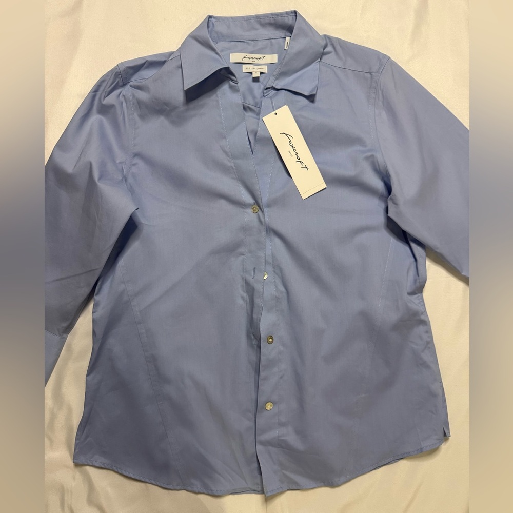 Foxcroft Women’s Blue Shirt